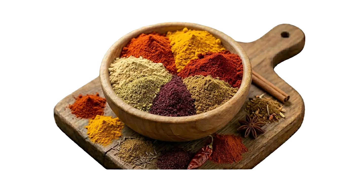 Export quality powdered spices — bulk agro-food export by Opiz Global